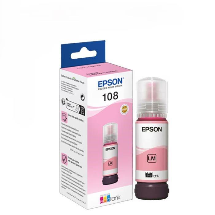 Epson D'encre ECOTANK 108 Magenta Light