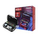 Ecouteurs sans fil bluetooth Damix m20 + power bank