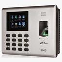 Pointeuse À Empreintes Digitales Badges ZKTECO Prox.K40