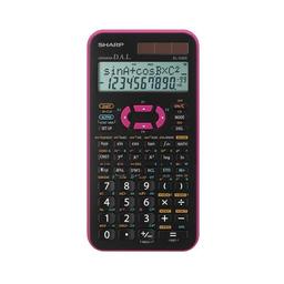 Sharp Calculatrice scientifique EL-506X-PK Ecran 2 lignes 469 fonctions en