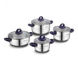Korkmaz Hera en inox touches de mauve