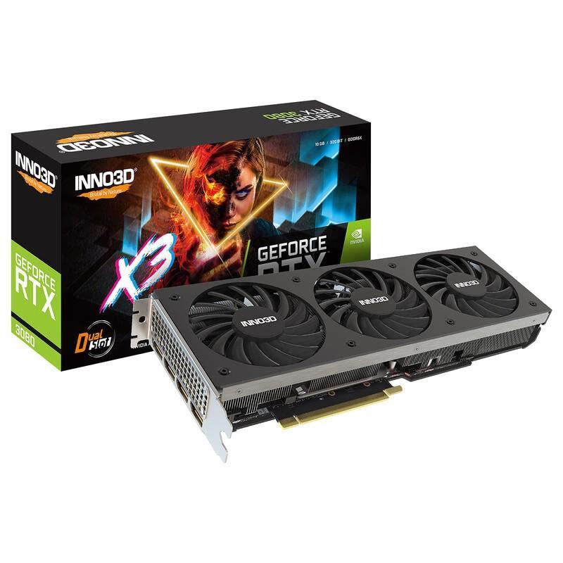 Graphique INNO3D GeForce RTX 3080 X3 LHR GDDR6X