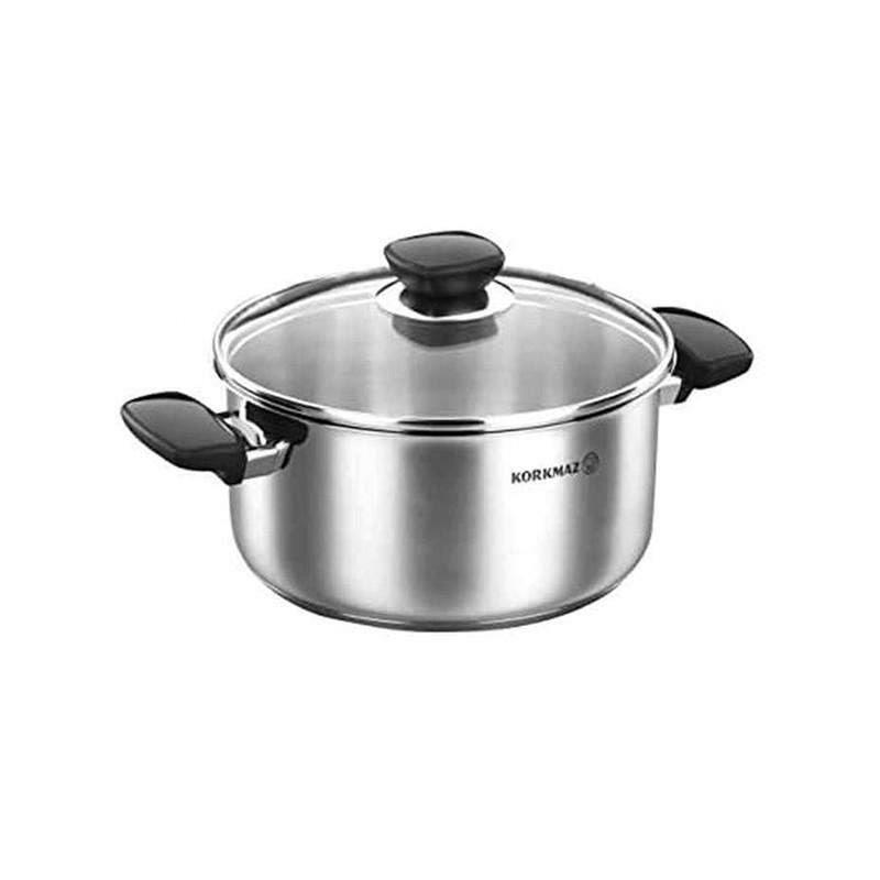 Korkmaz KAPPA 24 x 12cm 5,5 Litres en Inox