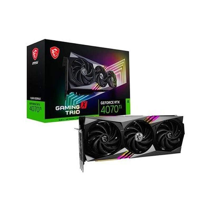MSI Carte Graphique GeForce RTX 4070 Ti GAMING X TRIO