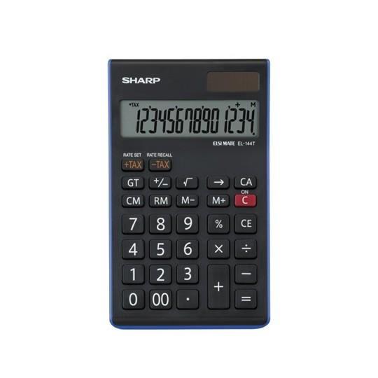 Sharp Calculatrice EL 144T à 14 chiffres