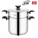 Couscoussier 7 litres ELIOS inox 18 10 TEM