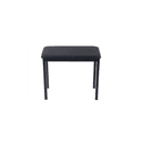 BANQUETTE METALLIQUE NOIRE POUR PIANO