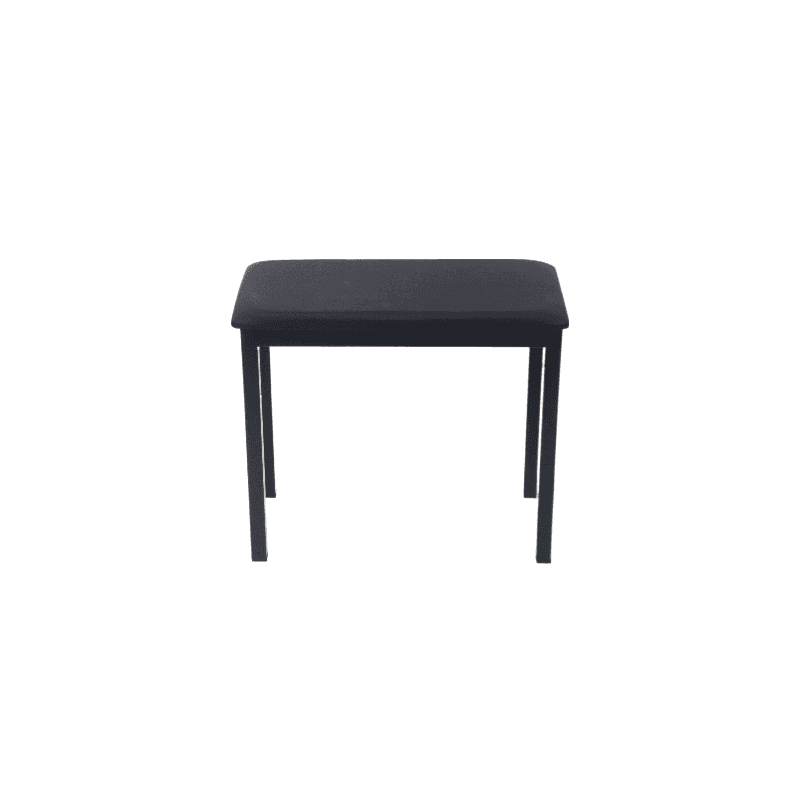 BANQUETTE METALLIQUE NOIRE POUR PIANO