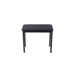 BANQUETTE METALLIQUE NOIRE POUR PIANO