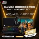 Razer Bundle Accessoires Gaming TechSpace : Écran MSI MAG 27″ 240Hz + Viper 8K + Pack WhiteShark