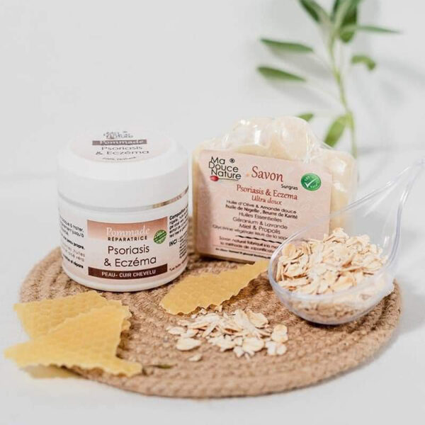 Pommade réparatrice psoriasis & Eczéma, MA DOUCE NATURE