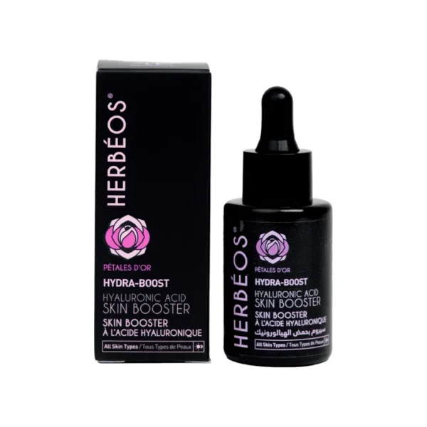 Hydra-Boost Skin Booster à l’Acide Hyaluronique Pétales d', HERBÉOS