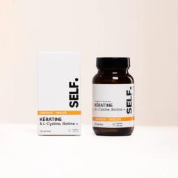 KERATINE & L-Cystine Biotine + 60 Gélules, SELF NUTRICARE