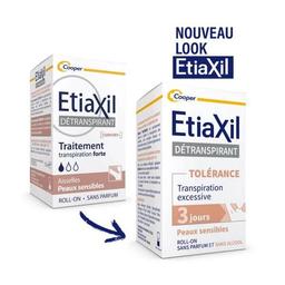 Etiaxil Détranspirant Tolerance Confort+ Aisselles Roll-on