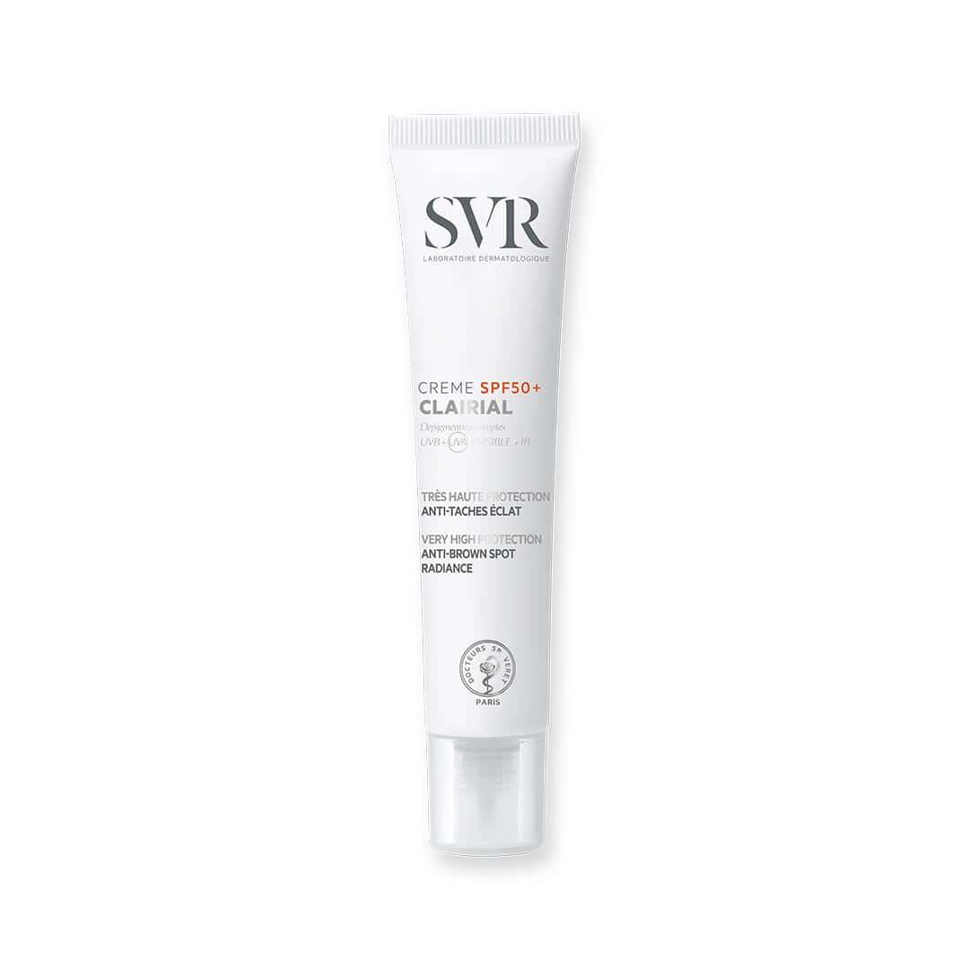 SVR clairial creme taches brunes spf 50+ tres haute protection solaire