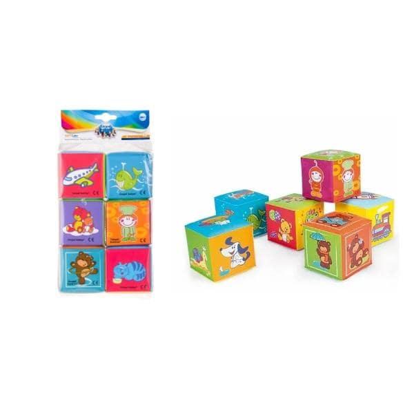 CANPOL 6 cubes décorés 2 817