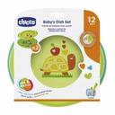 Chicco SET D’ASSIETTES BABY’S DISH SET VERT 12M+