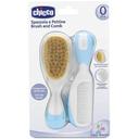 Chicco brosse peigne bleu