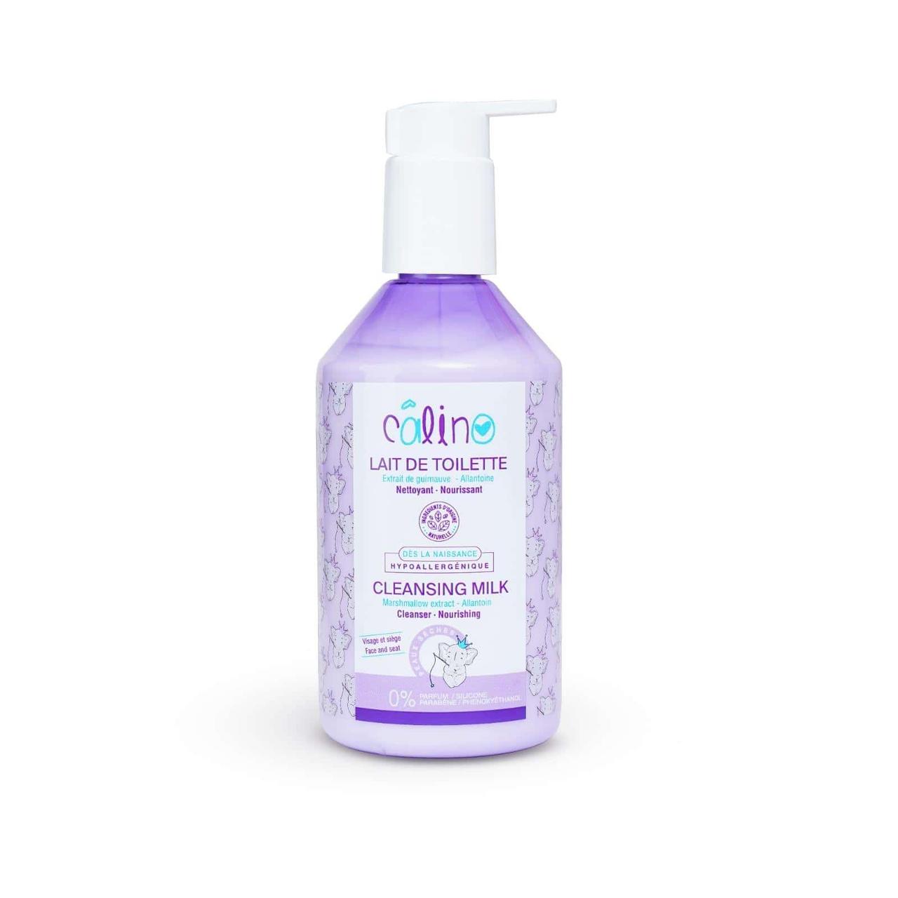 calino guimauve lait de toilette