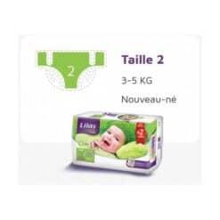LILAS Confort max actif couche bebe T2 3-5kg b 32