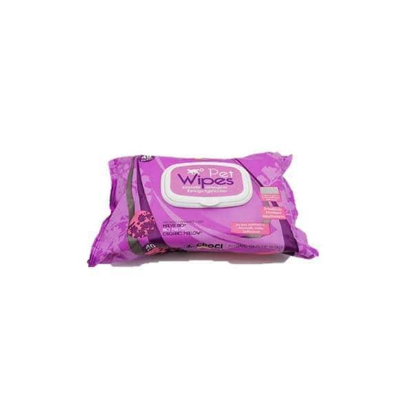 Lingette Pour animaux 40 Pcs Mauve