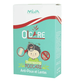 MILVA OLCARE shampoing poucare anti-poux lentes