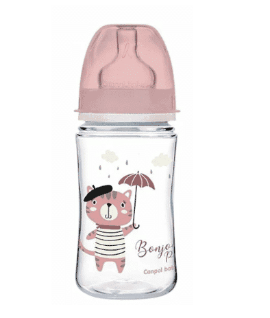 canpol babies biberon anti colique col large bonjour paris