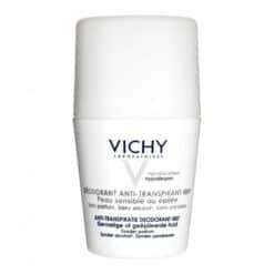 Vichy déodorant anti transpirant 48H peau sensible ou epilee