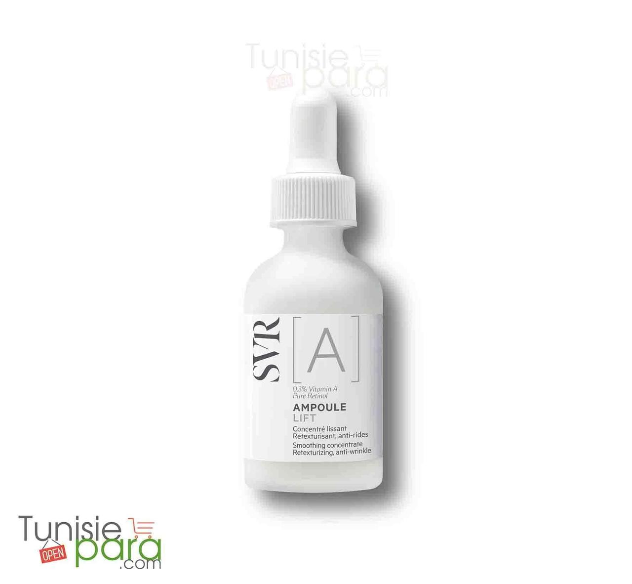 SVR Ampoule A Lift Concentré lissant Retexturisant anti-rides