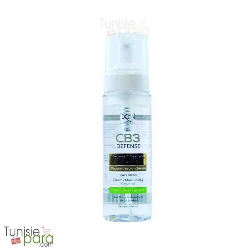 XEN CB3 defence mousse micellaire nettoyante peaux mixtes a grasses