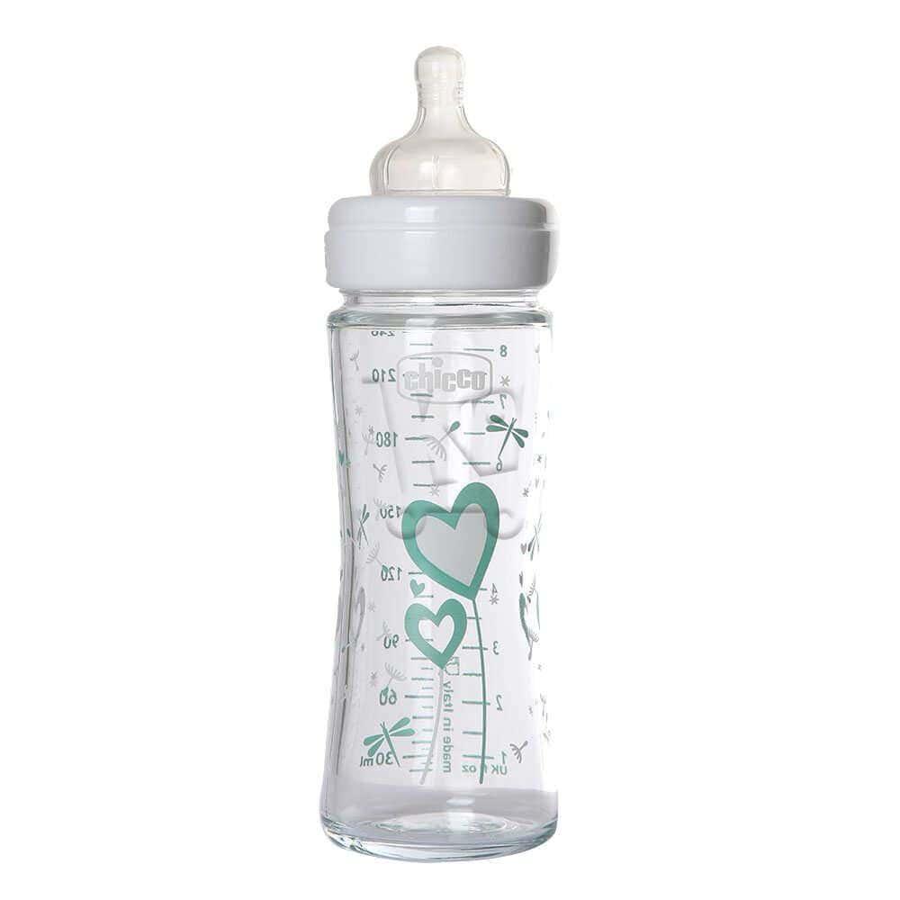 Chicco Biberon en verre unisex