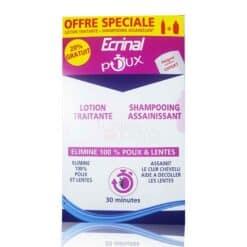 Ecrinal anti-poux offre speciale lotion+shampooing