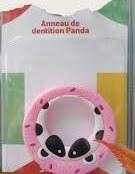 baby pur anneau dentition panda
