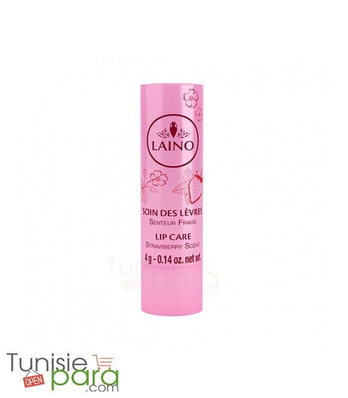 LAINO Soin des lèvres fragilisées goût fraise