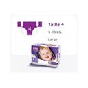 Confort max actif couche bebe T4 9-18kg b 24