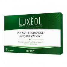Luxeol complement alimentaire pour cheveux pousse, croissance & fortification 30 gelules