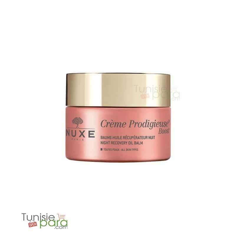 Nuxe CRÈME PRODIGIEUSE BOOST, Baume Huile Récupérateur Nuit