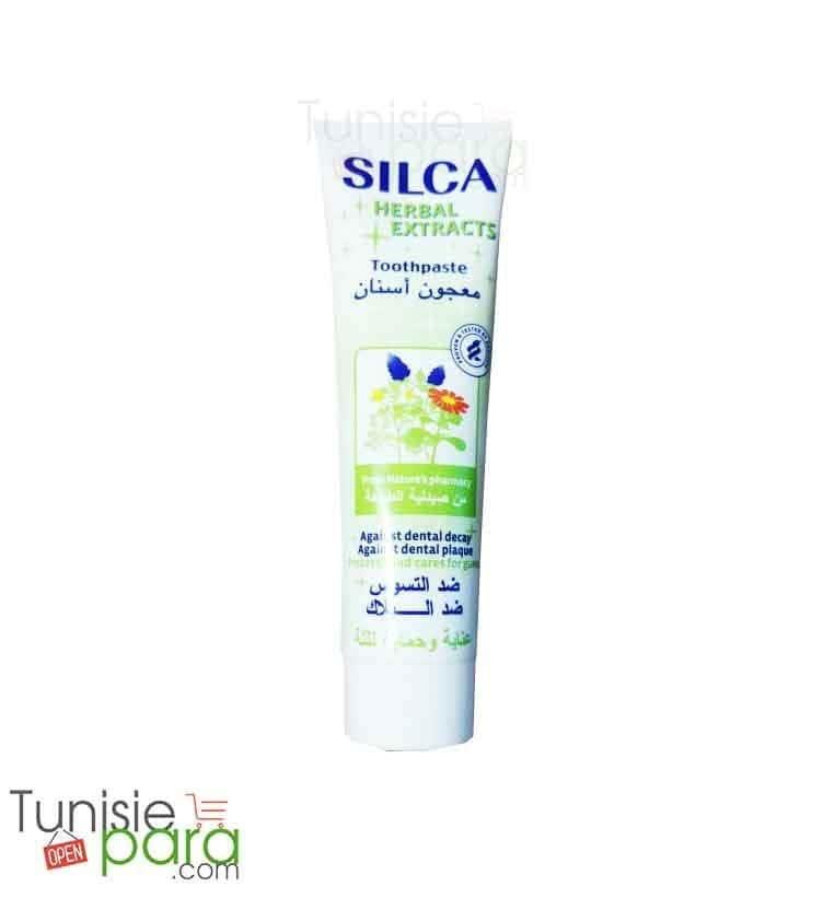Silca dentifrice herbal extracts