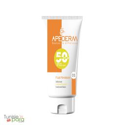 Apederm ecran fluide foundation teinté N 01 spf50+