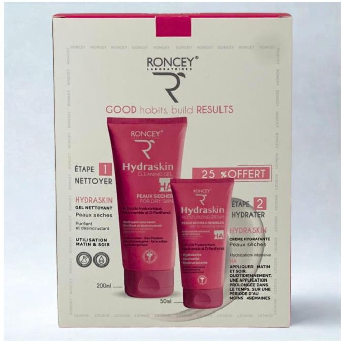RONCEY COFFRET october hydraskin gel + hydratante 50ml