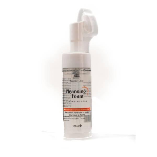 brazilian glow mousse nettoyante vitamine c