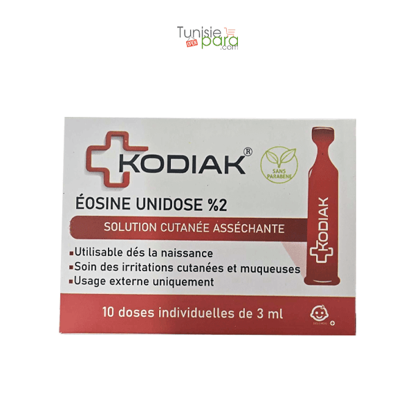 kodiak eosine 2% 10 Unidose