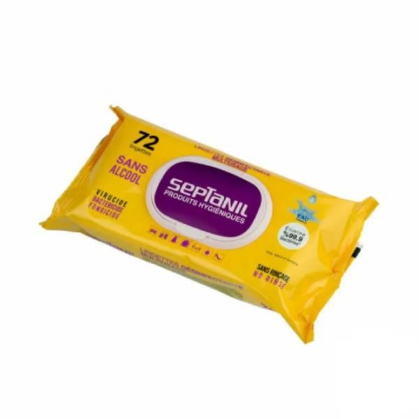 SEPTANIL Lingettes désinfectantes Multi usage B 72