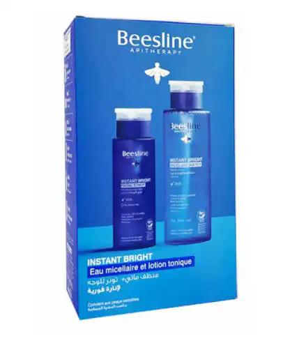 BEESLINE COFFRET INSTANT BRIGHT EAU MICELLAIRE + LOTION TONIQUE