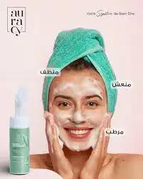 AURACY MOUSSE NETTOYANTE PEAUX MIXTES GRASSES