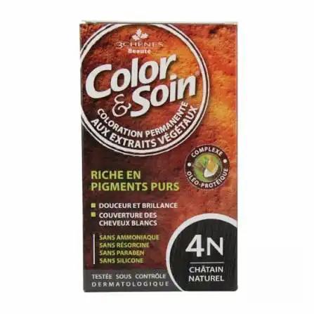 CHENES COLOR & SOIN COLORATION CHATAIN 4N
