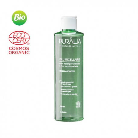 Eau Micellaire Certifiée BIO, Puralia