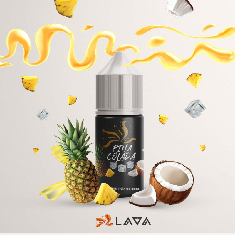 DIY Piña Colada LAVA