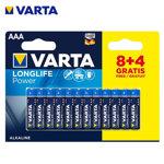 LONGLIFE Pile POWER LR03 BP8+4 VARTA