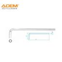 MALE Cle COUDEE EXTRA LONG 8MM ACEM